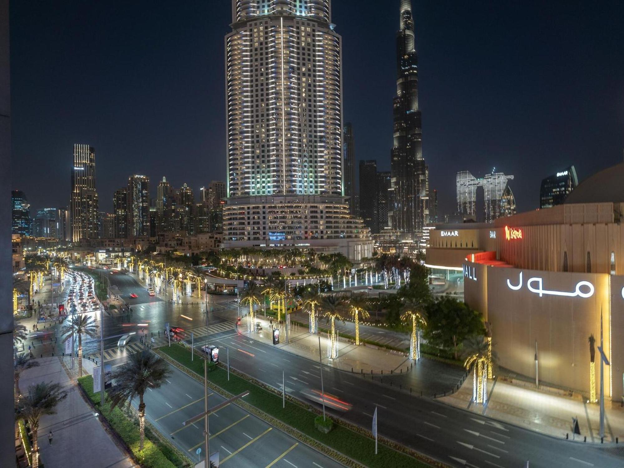 Luxurious Stylish Apartments Across Dubai Mall Burj Khalifa City Views 外观 照片