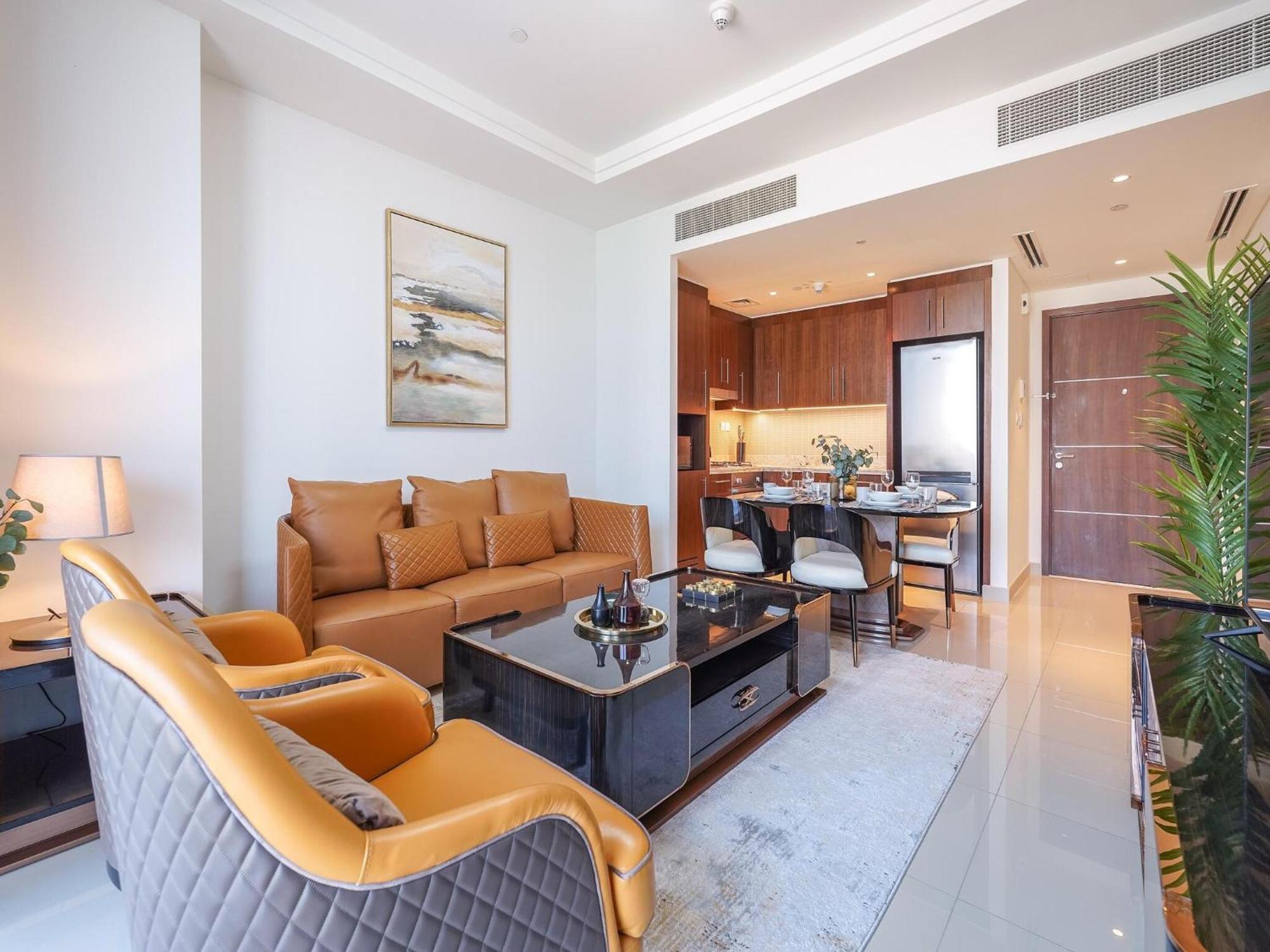 Luxurious Stylish Apartments Across Dubai Mall Burj Khalifa City Views 外观 照片