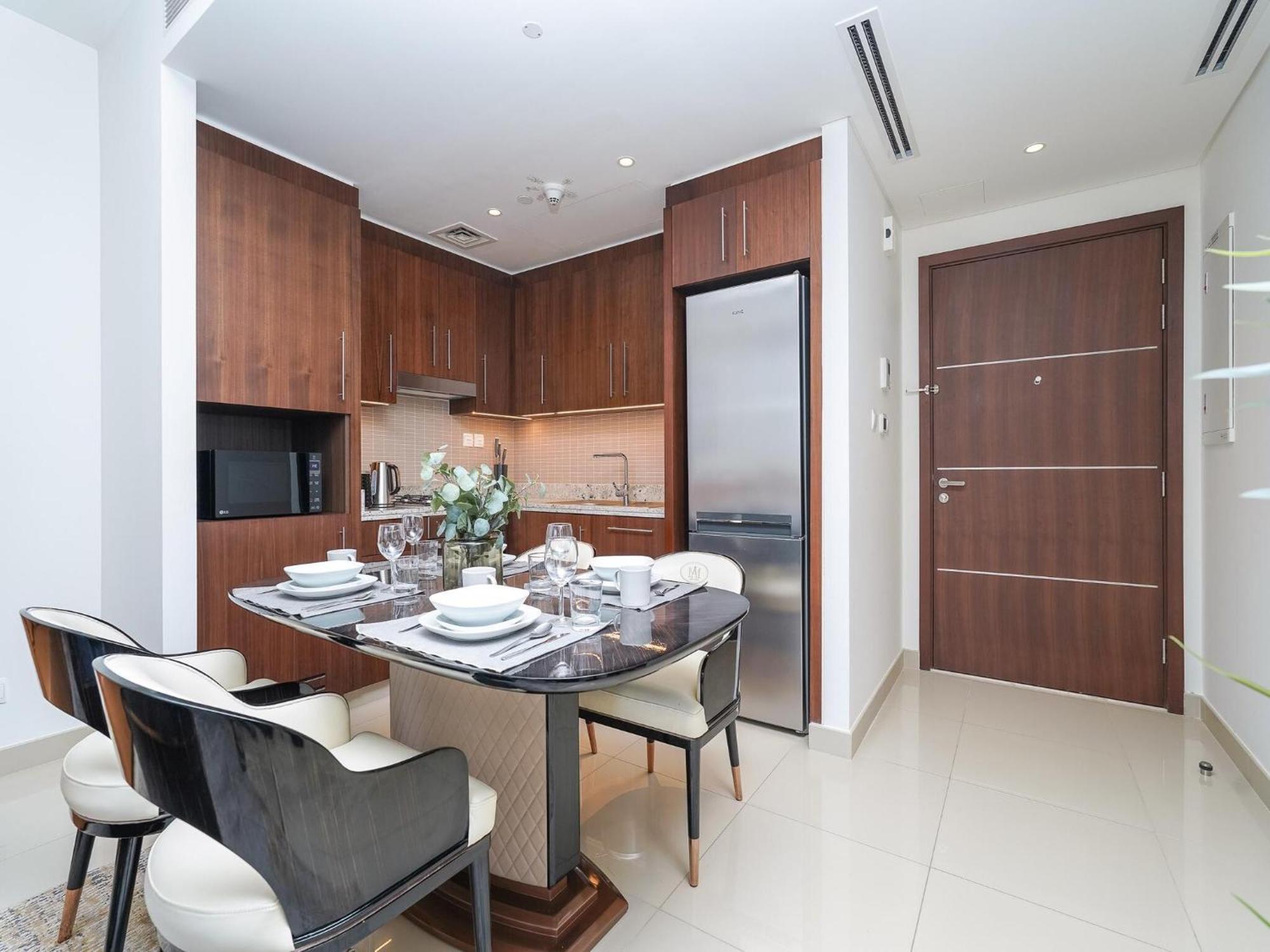 Luxurious Stylish Apartments Across Dubai Mall Burj Khalifa City Views 外观 照片