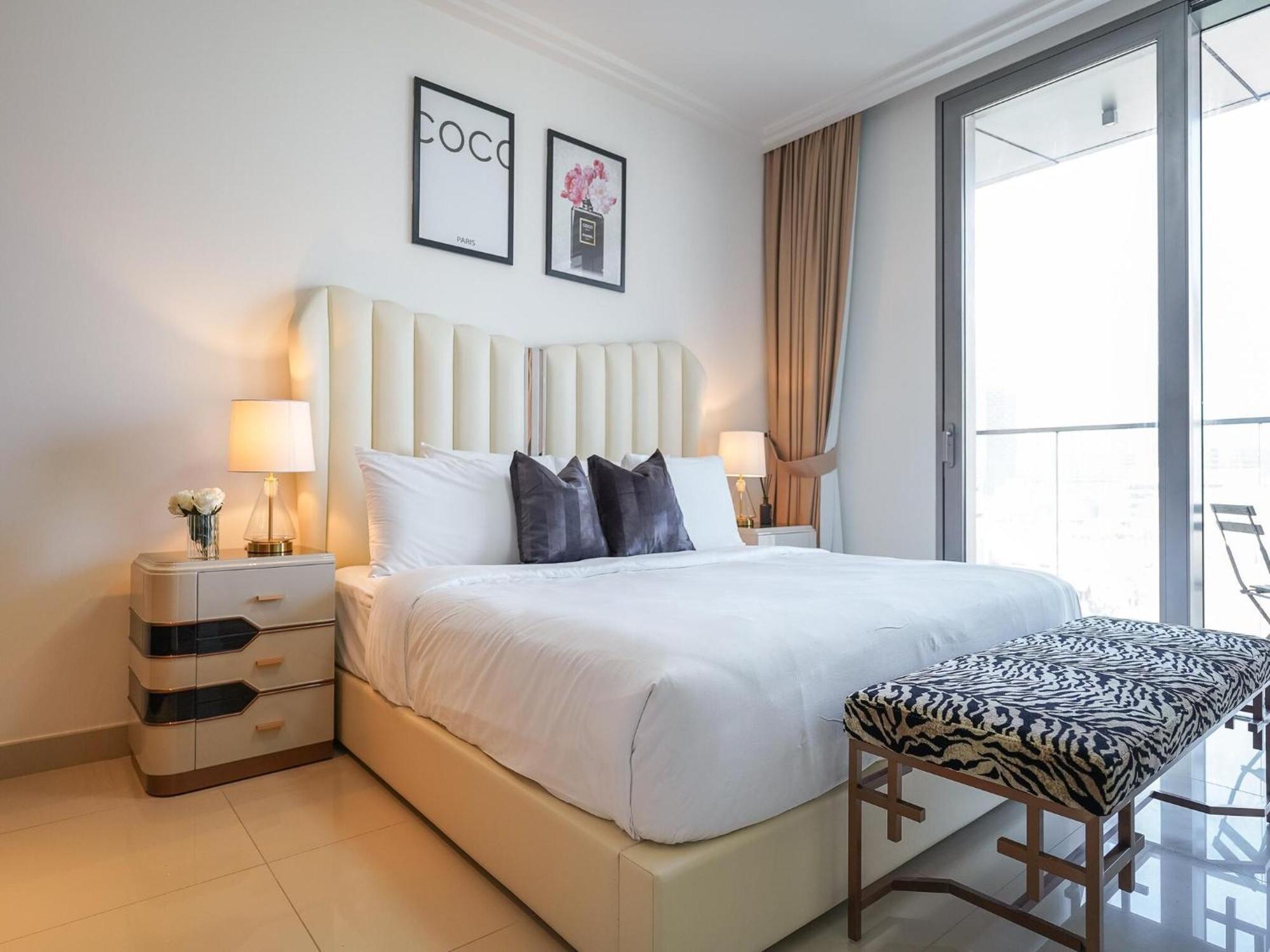 Luxurious Stylish Apartments Across Dubai Mall Burj Khalifa City Views 外观 照片