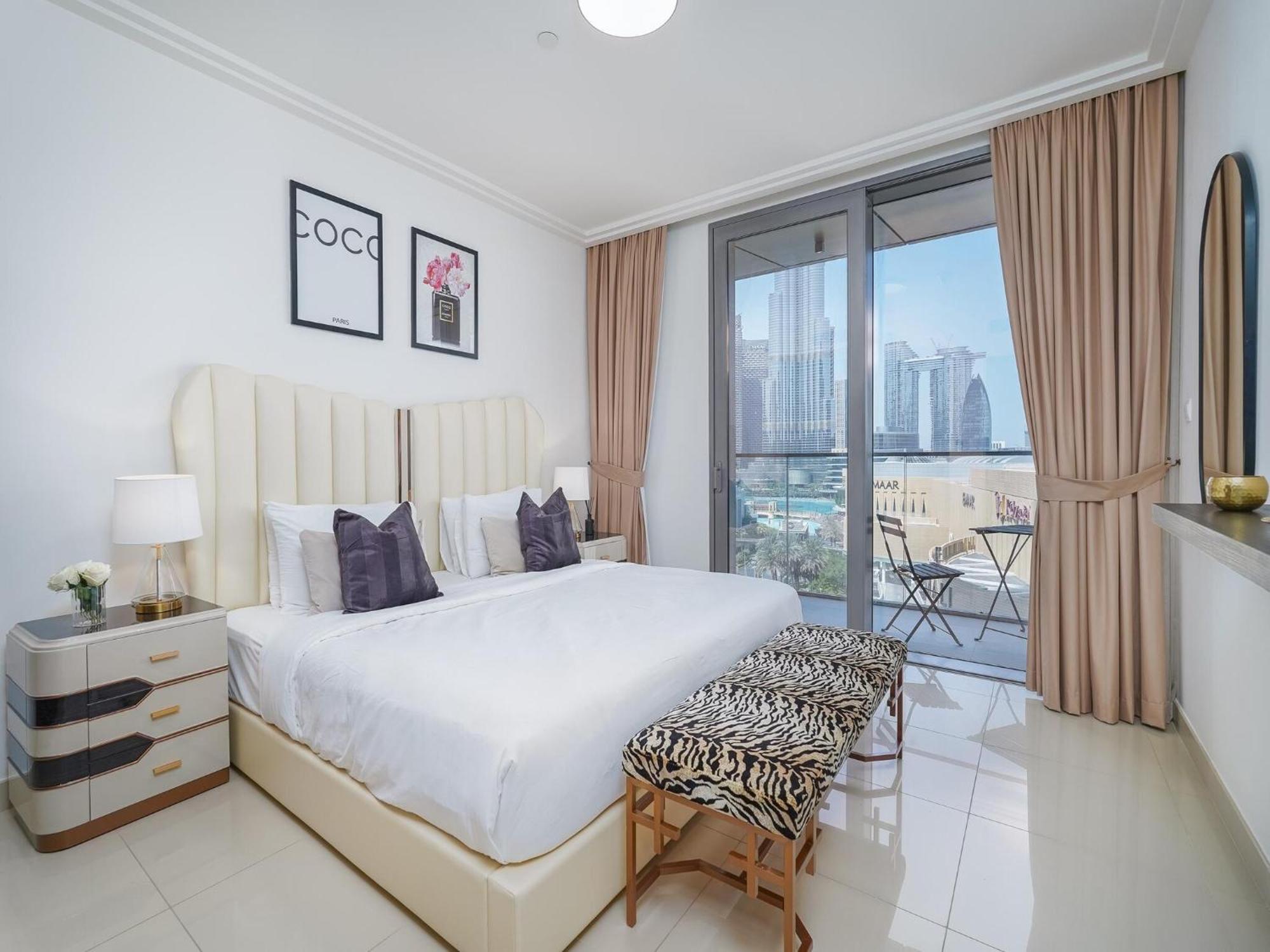 Luxurious Stylish Apartments Across Dubai Mall Burj Khalifa City Views 外观 照片