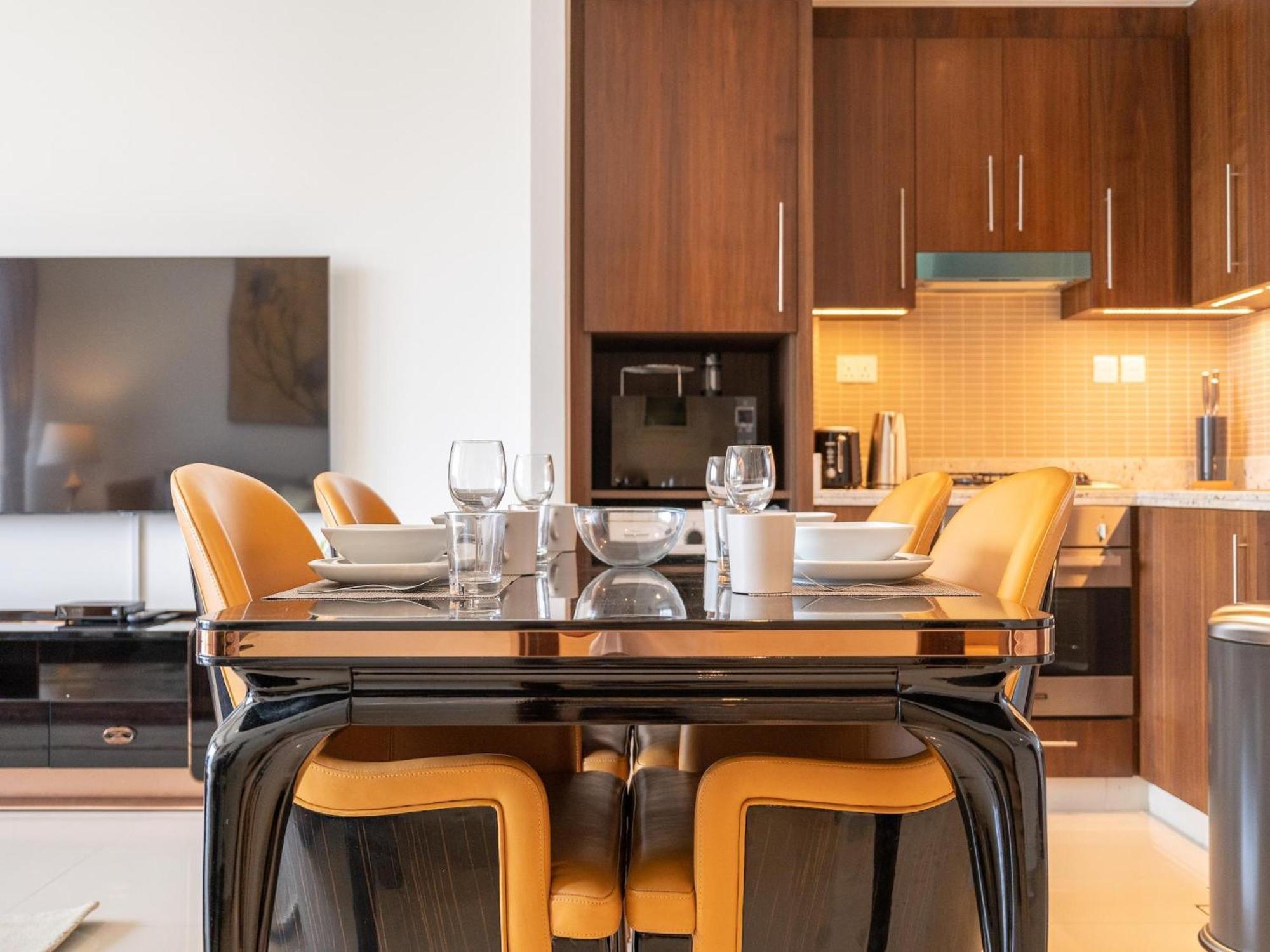 Luxurious Stylish Apartments Across Dubai Mall Burj Khalifa City Views 外观 照片