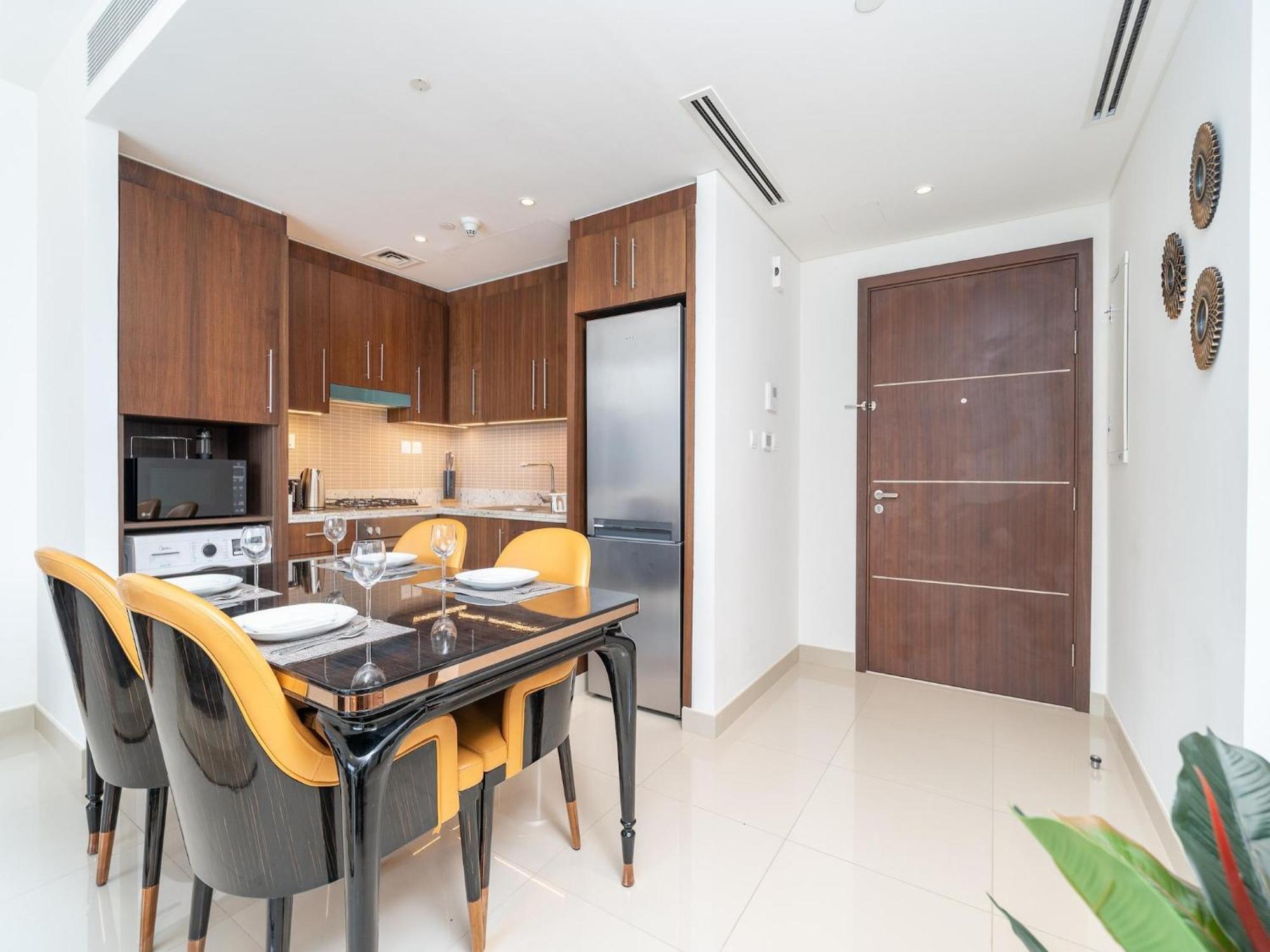 Luxurious Stylish Apartments Across Dubai Mall Burj Khalifa City Views 外观 照片
